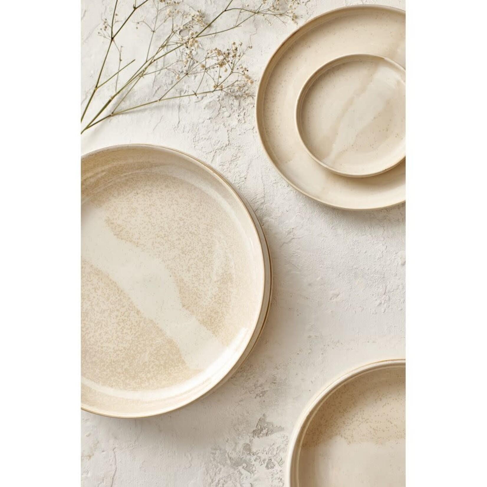 Pomax Nougat Assiette Plate 26 cm