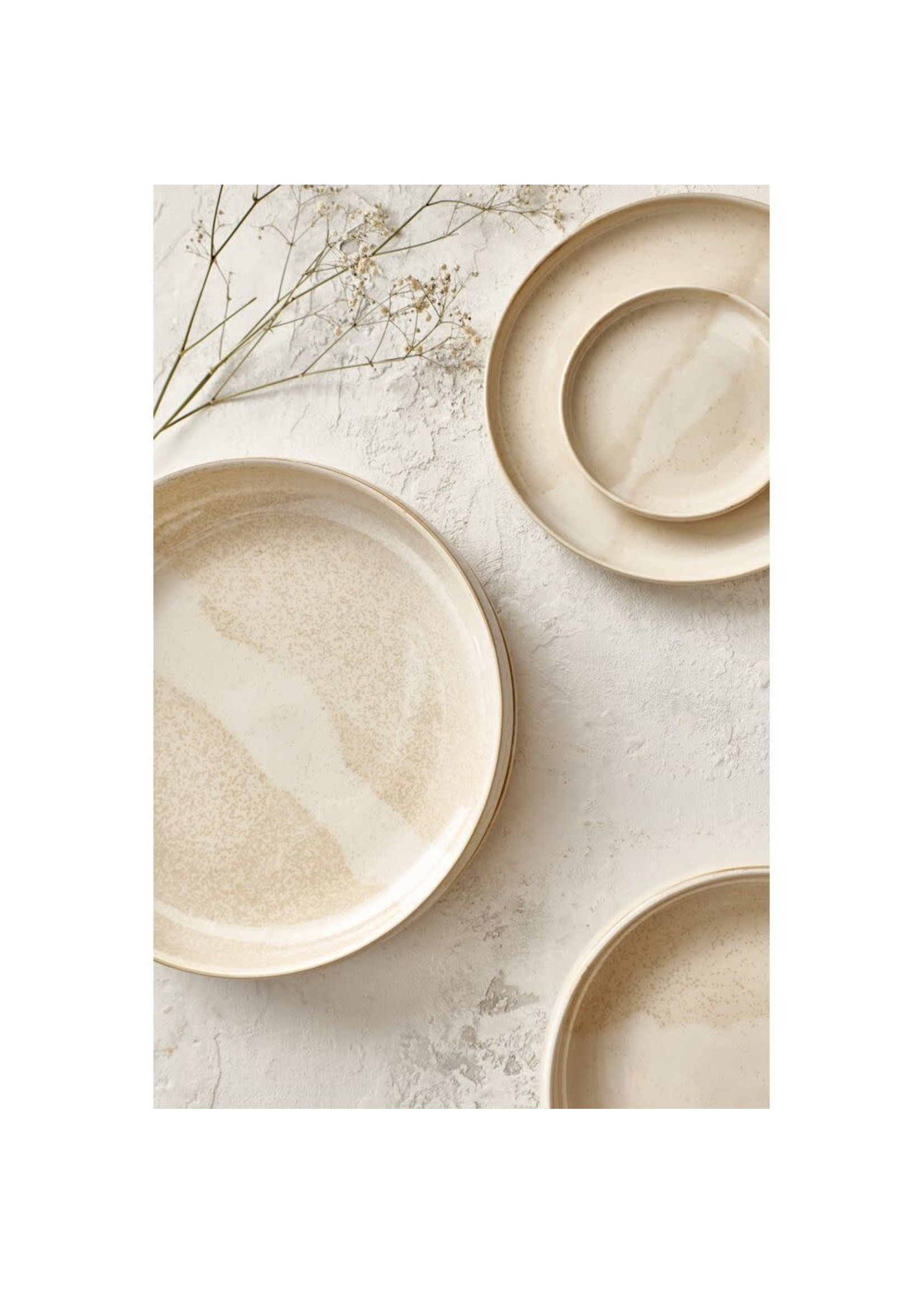 Pomax Nougat Assiette Plate 26 cm