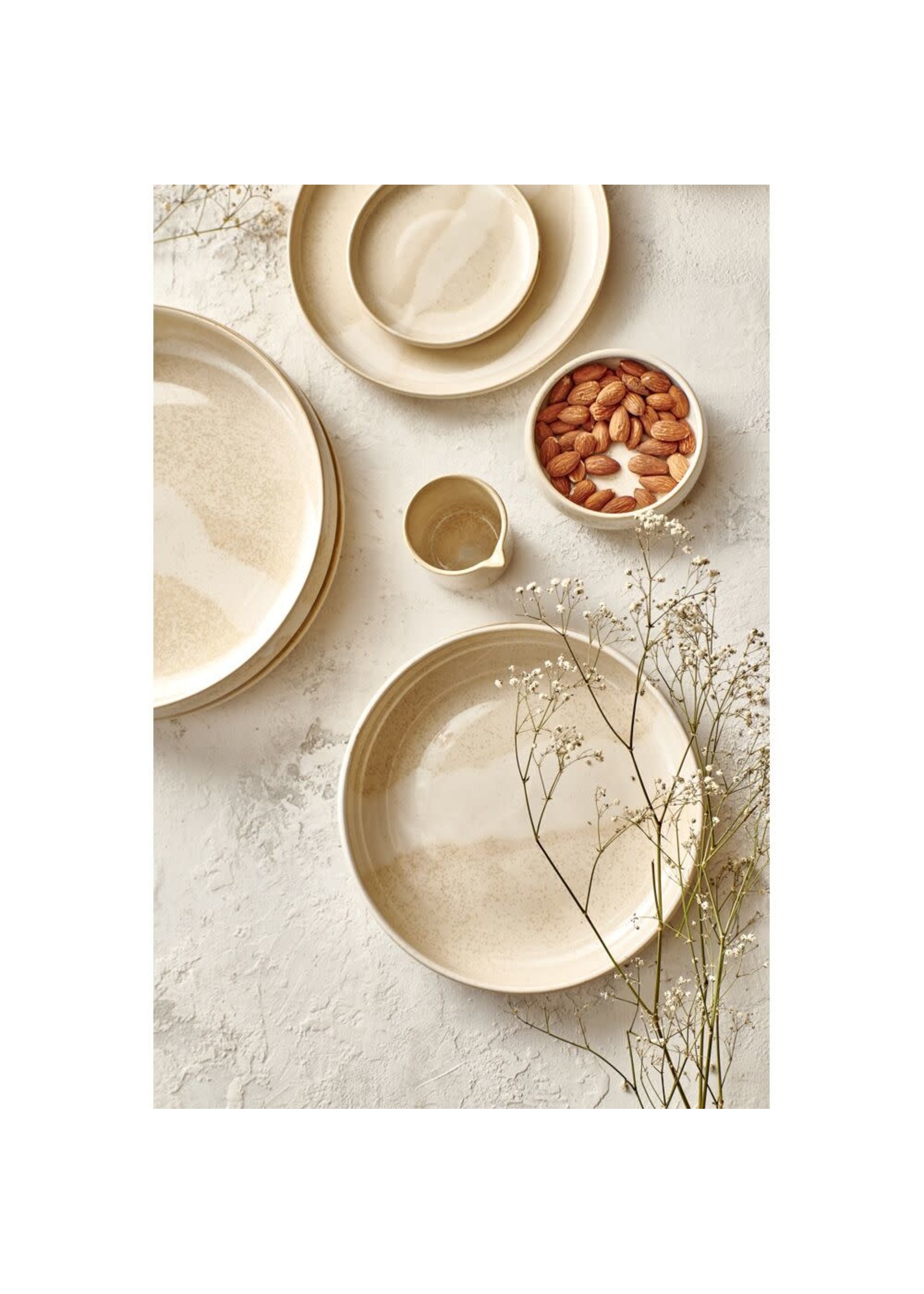 Pomax Nougat Assiette Plate 26 cm