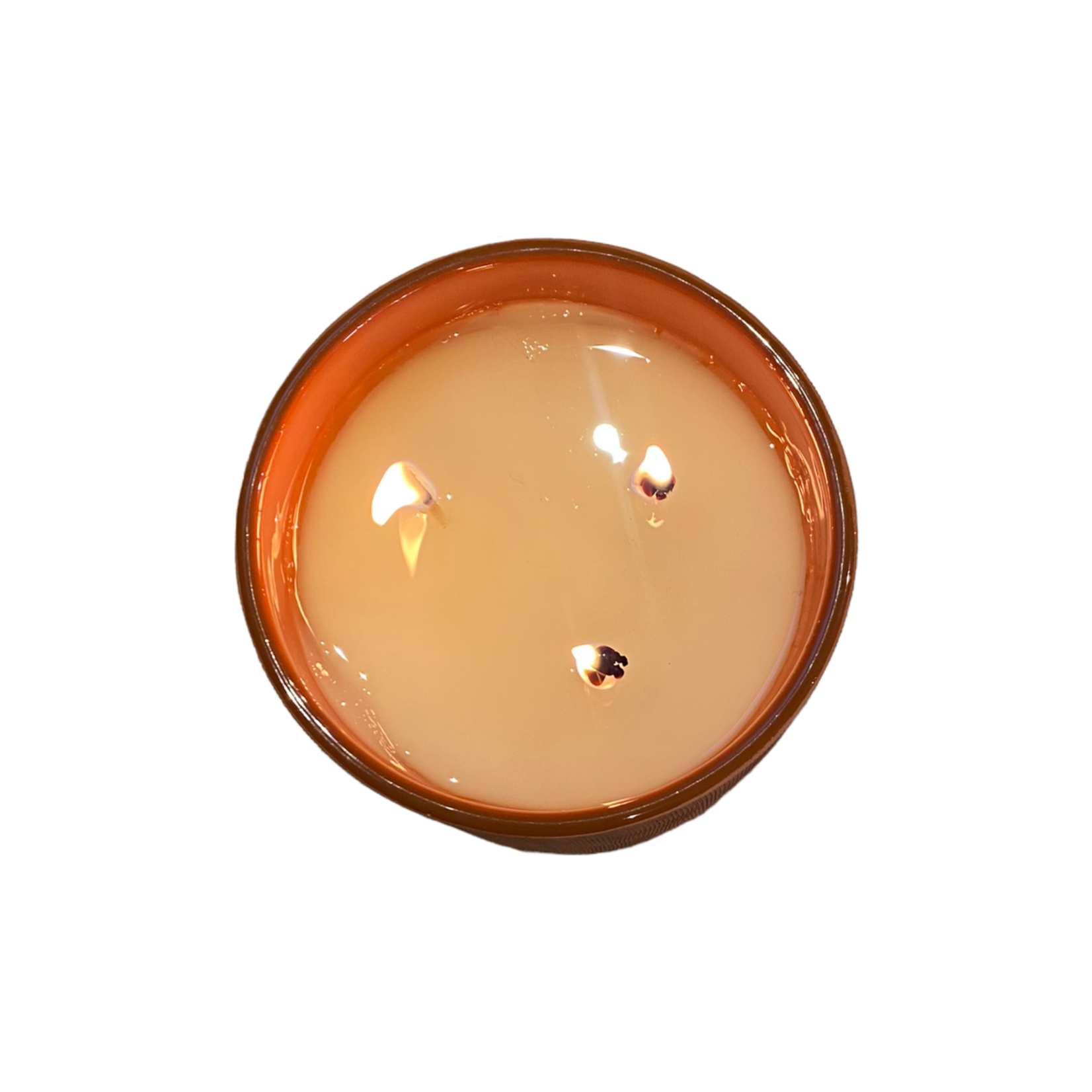 Côté Bougie Bougie Céramique Striée Terracotta Place des Epices