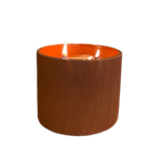 Côté Bougie Bougie Céramique Striée Terracotta Place des Epices
