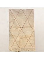 Bivouac Tapis Béni Ouarain Crème et Beige 215*135 cm