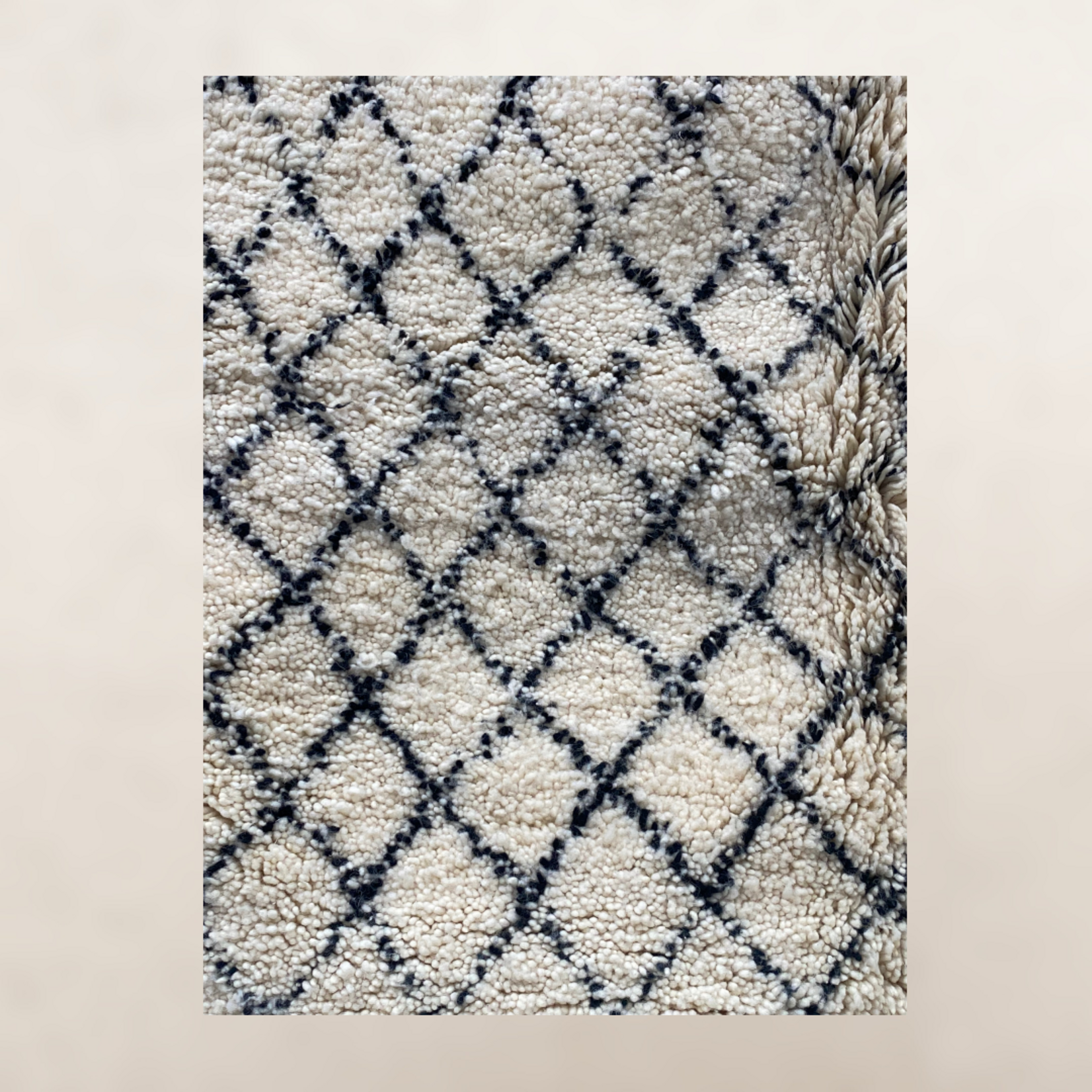 Bivouac Tapis Béni Ouarain Très Petits Carreaux 170*290 cm