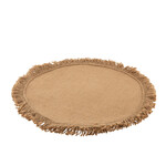 Set de Table Rond Jute Naturel