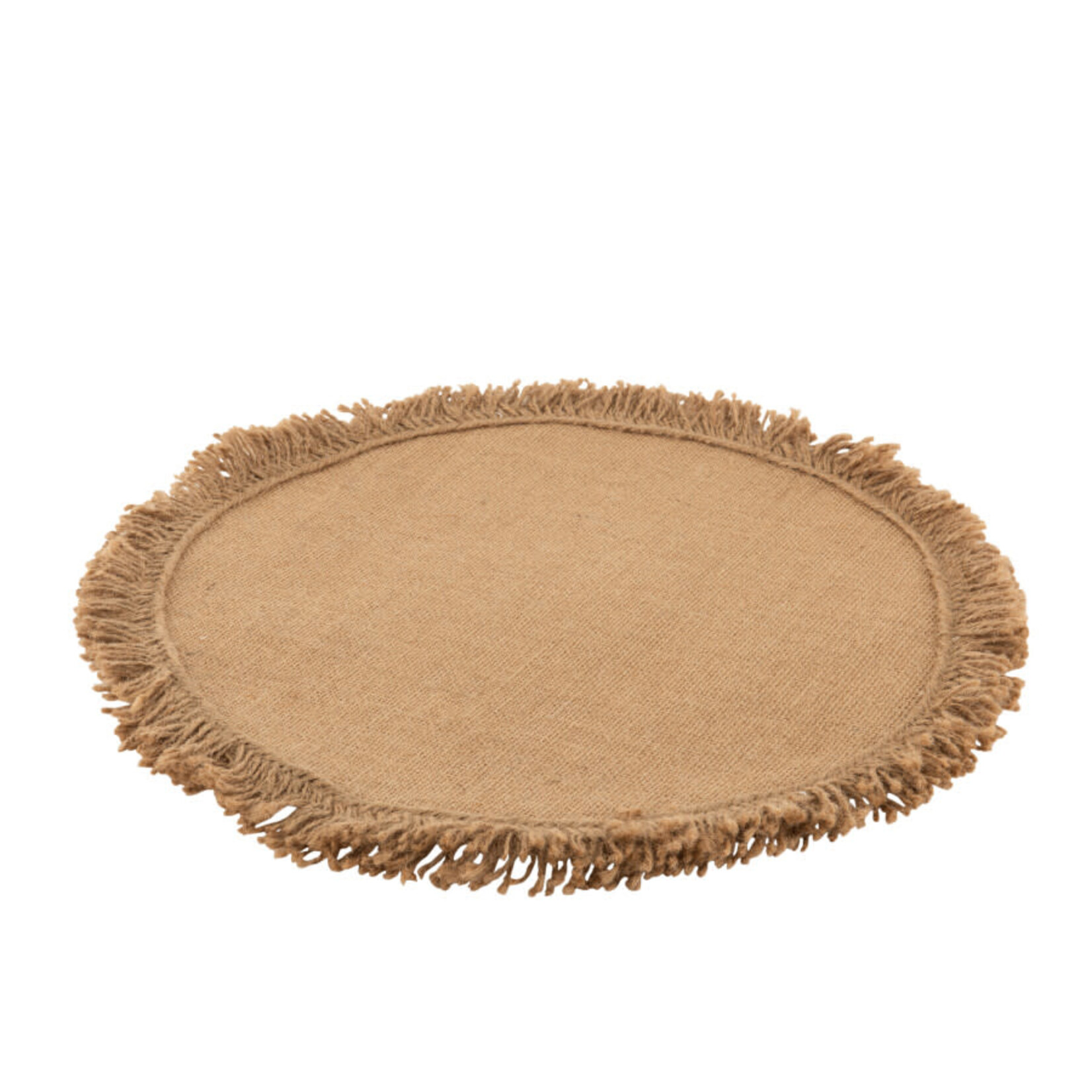 Set de Table Rond Jute Naturel