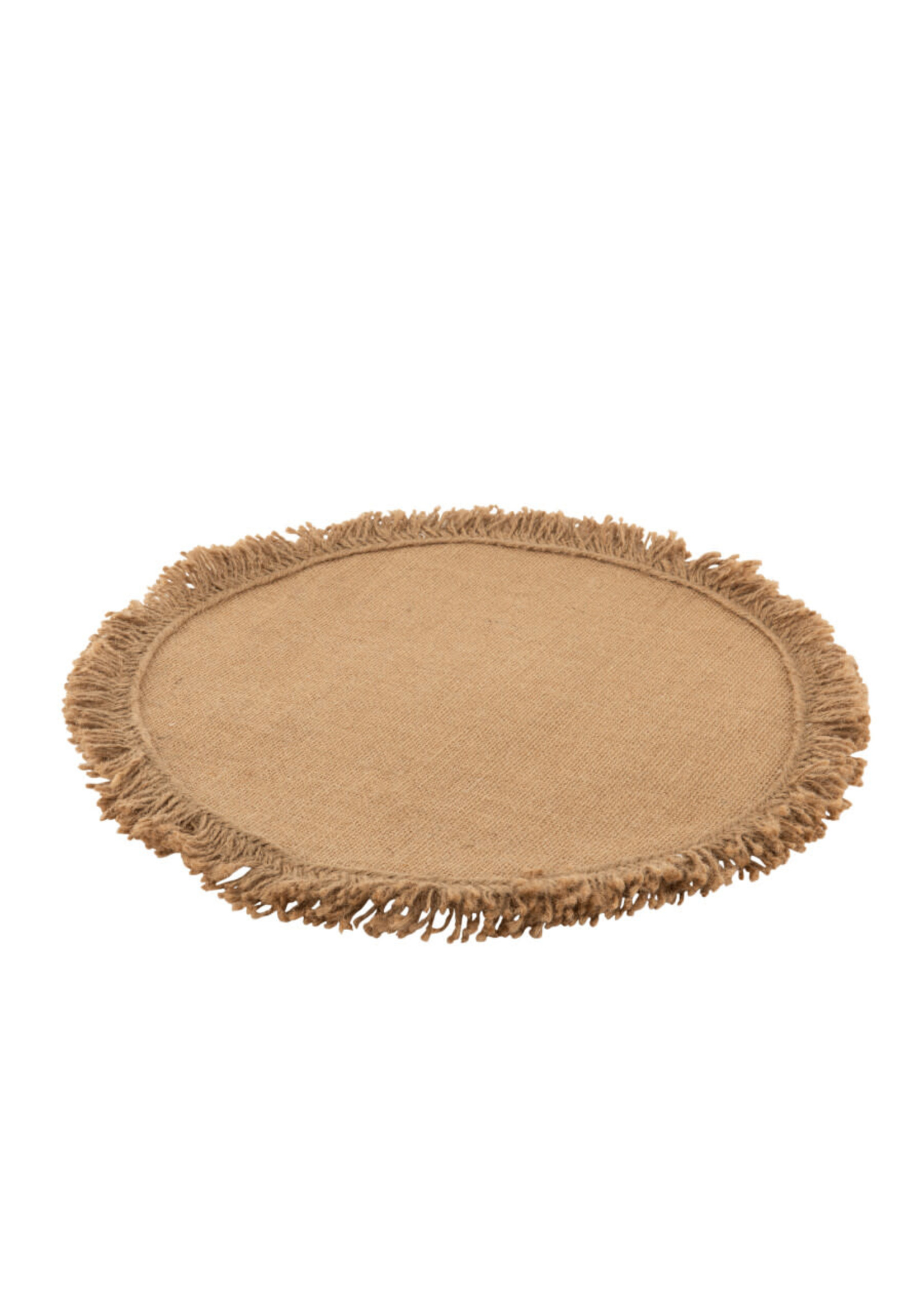 Set de Table Rond Jute Naturel