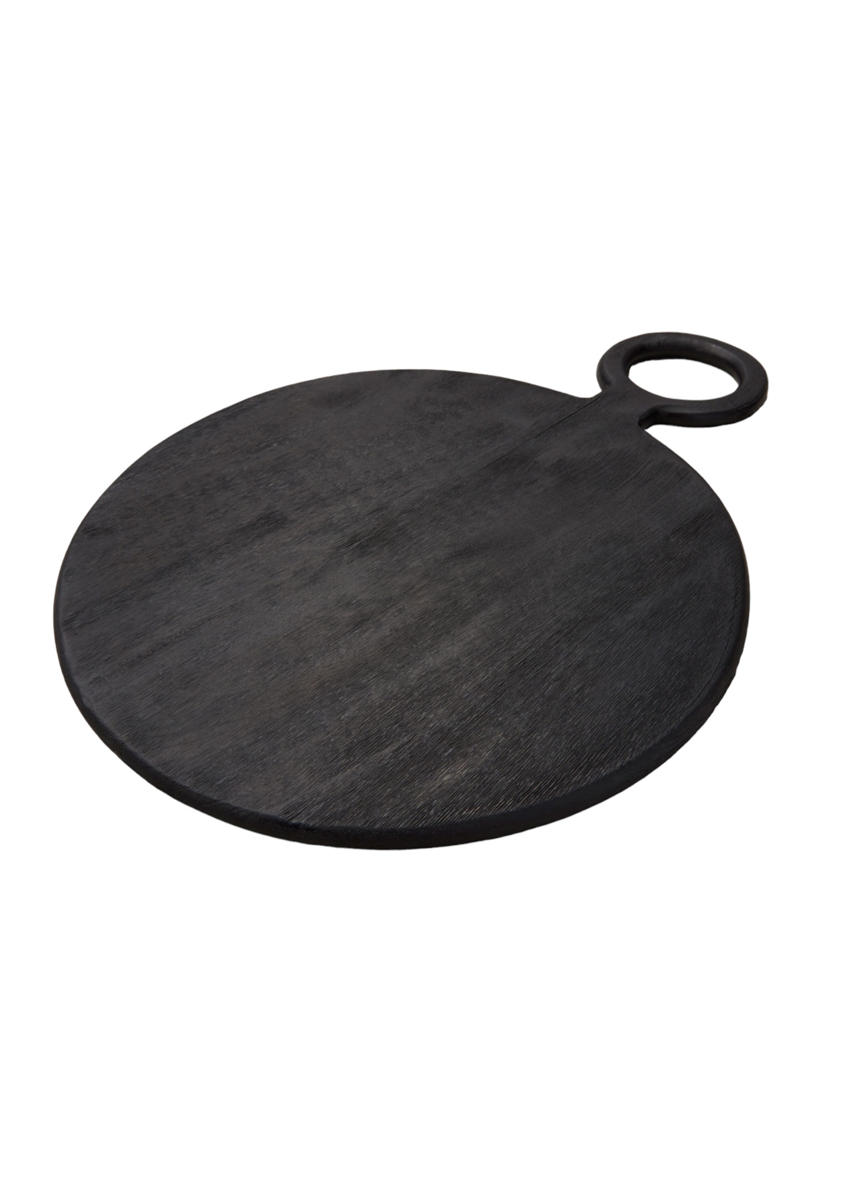 Behome Planche Ronde manguier noir GM 36*49,5 cm