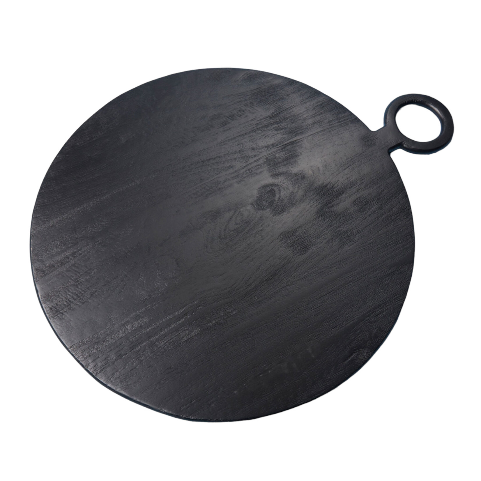 Behome Planche Ronde manguier noir XL 57*70 cm
