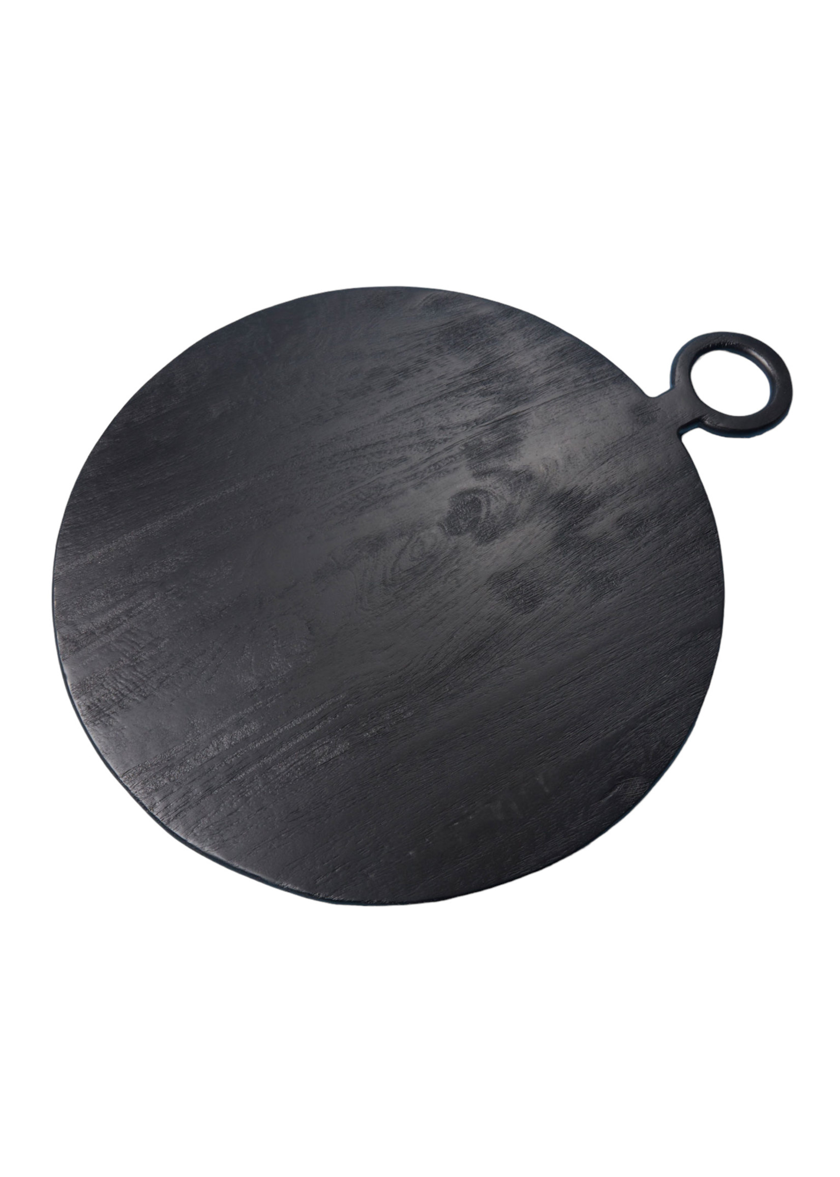 Behome Planche Ronde manguier noir XL 57*70 cm