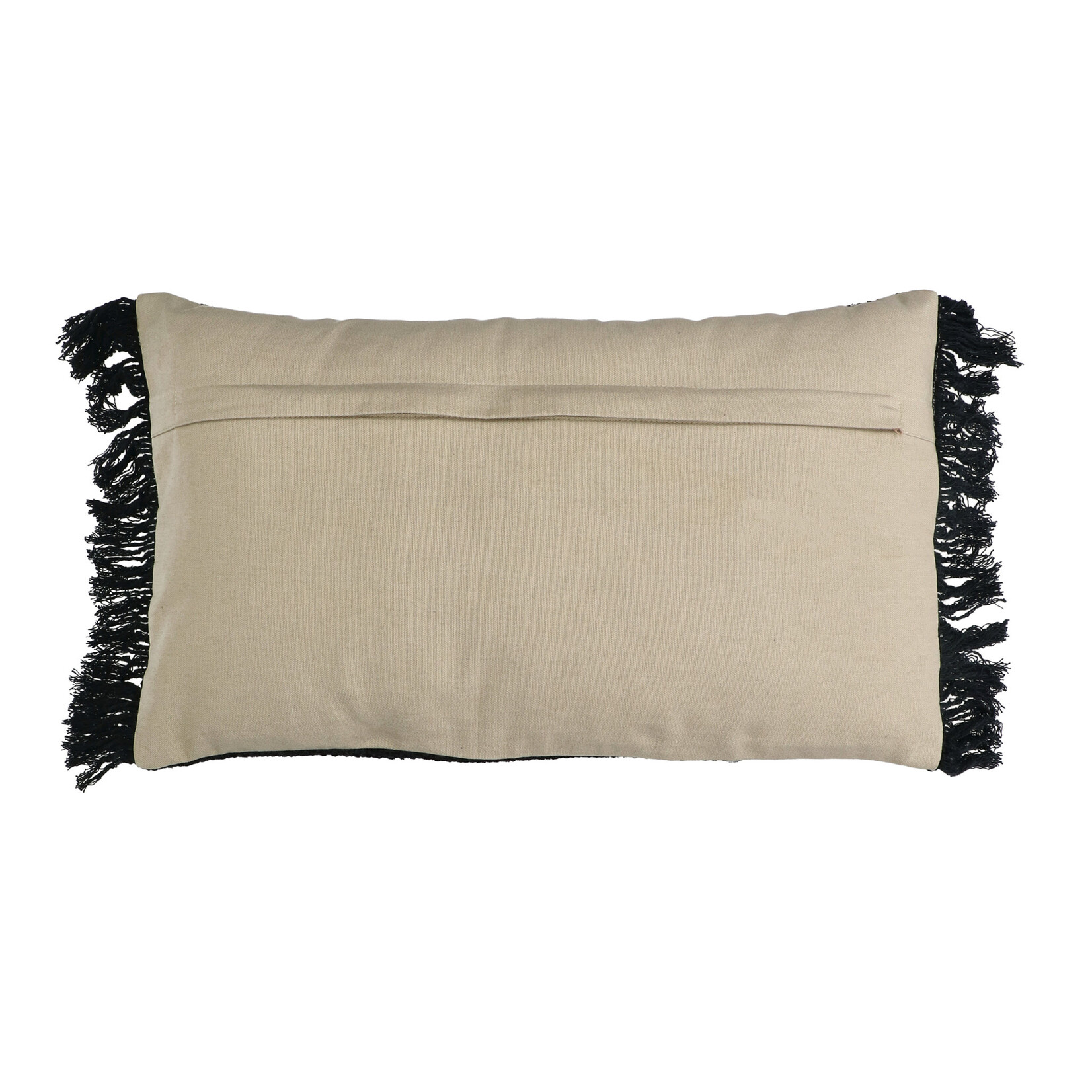 Pomax Coussin Fuse Noir 50*30 cm