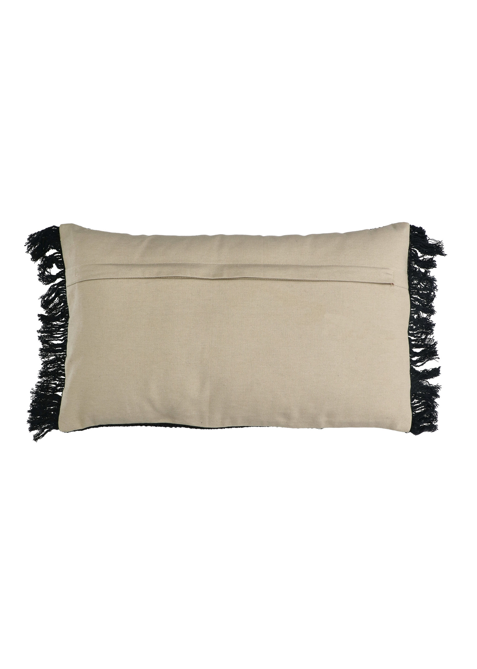 Pomax Coussin Fuse Noir 50*30 cm