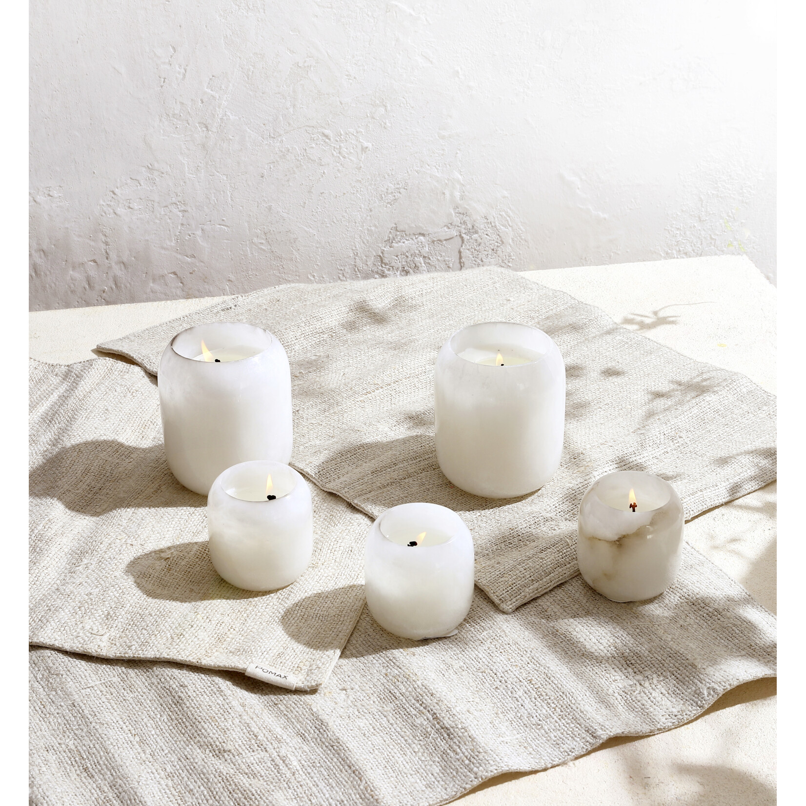 Pomax Alabaster Bougie parfumée S