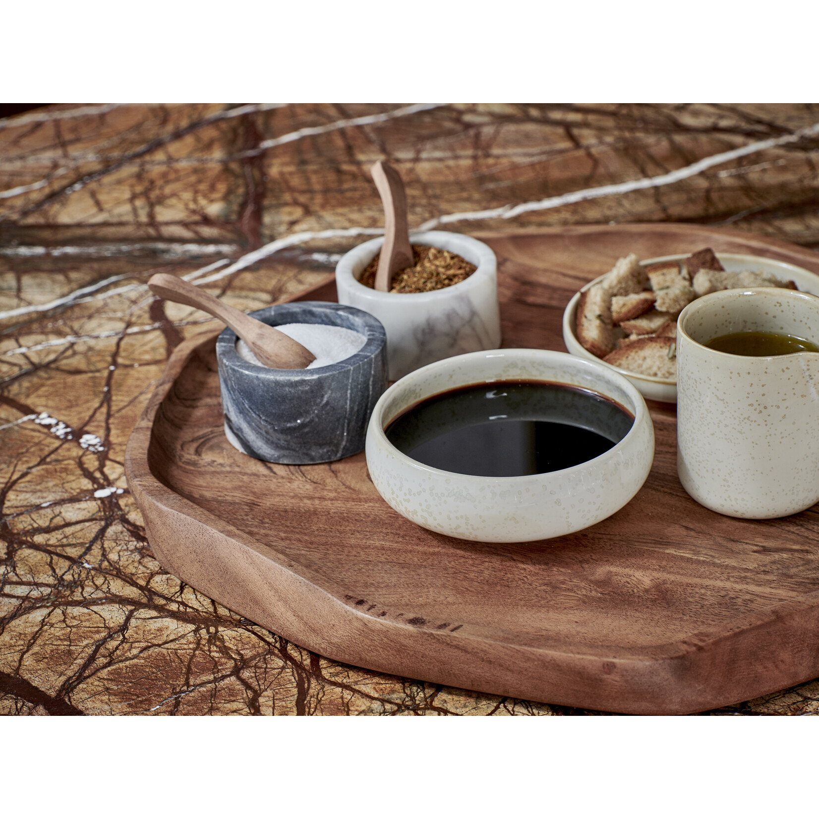 Pomax Marmar Set Poivre et Sel Marbre