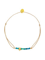 Sophie Deschamps Bracelet Fil Crazy Horse Turquoise