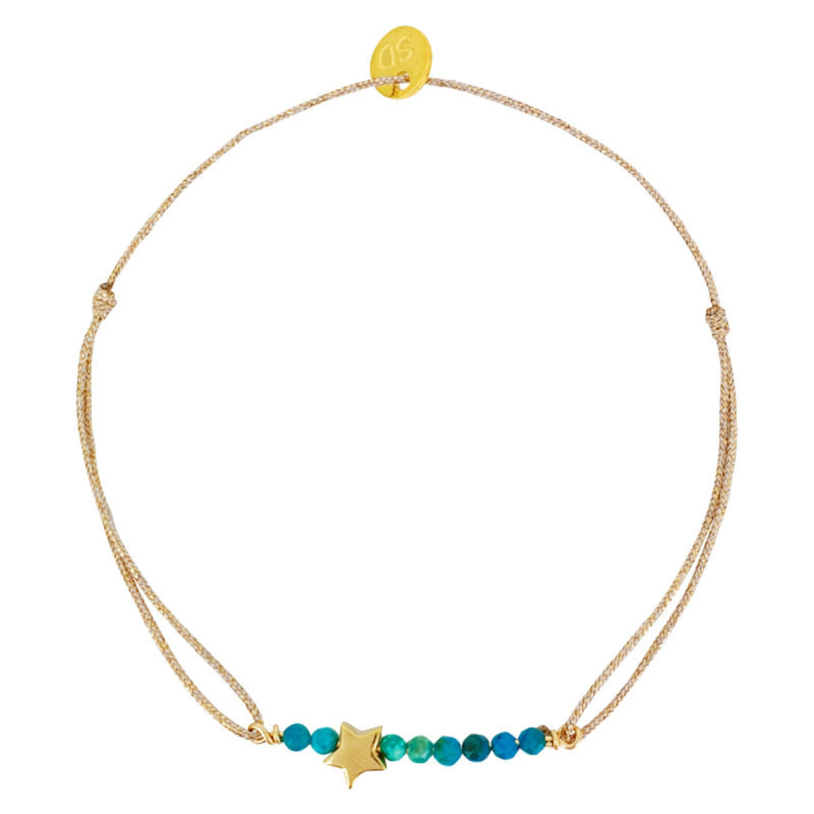 Sophie Deschamps Bracelet Fil Crazy Horse Turquoise