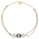Sophie Deschamps Bracelet Fil Marianne Labradorite Opale