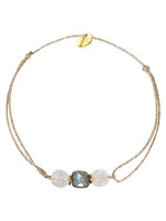 Sophie Deschamps Bracelet Fil Marianne Labradorite Opale