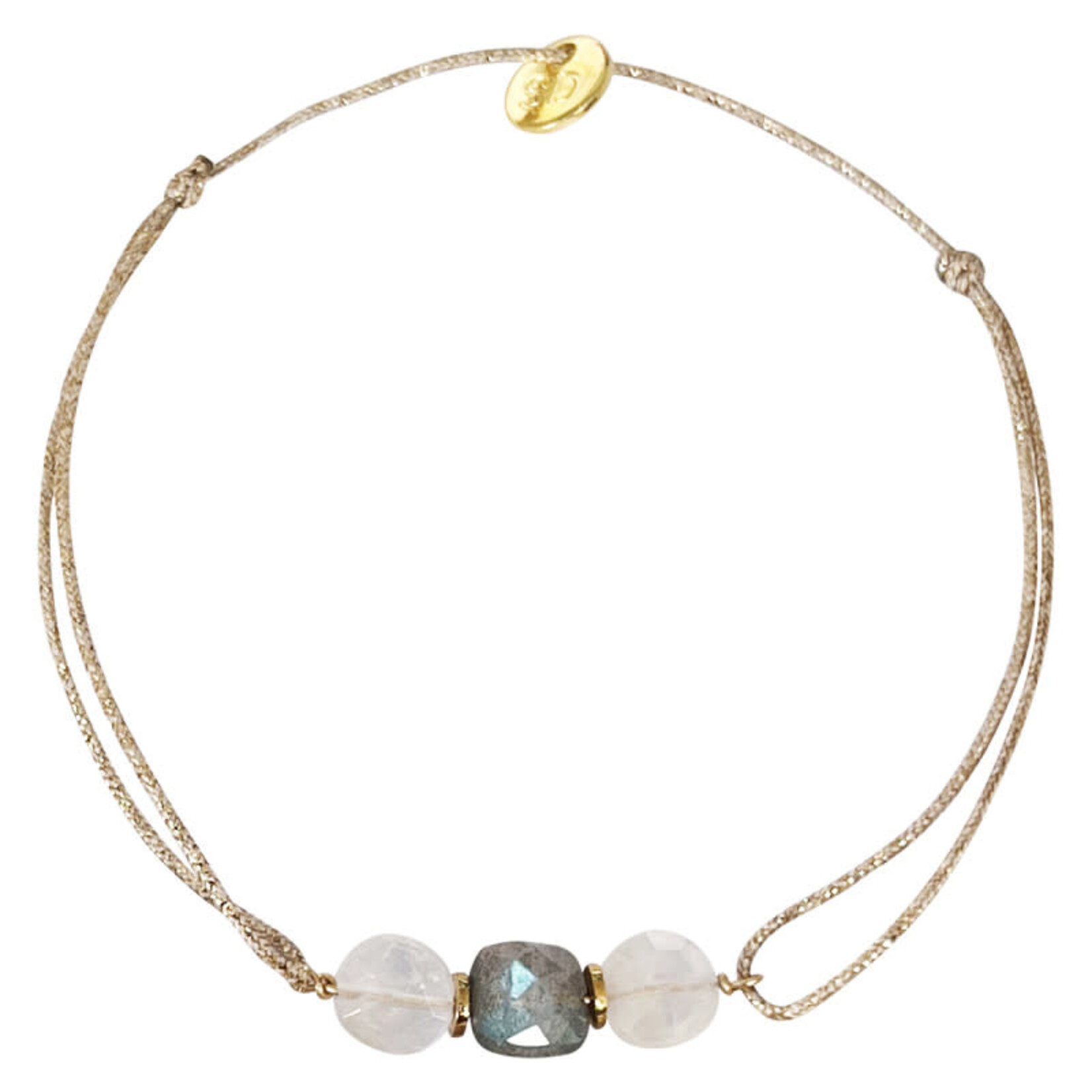 Sophie Deschamps Bracelet Fil Marianne Labradorite Opale