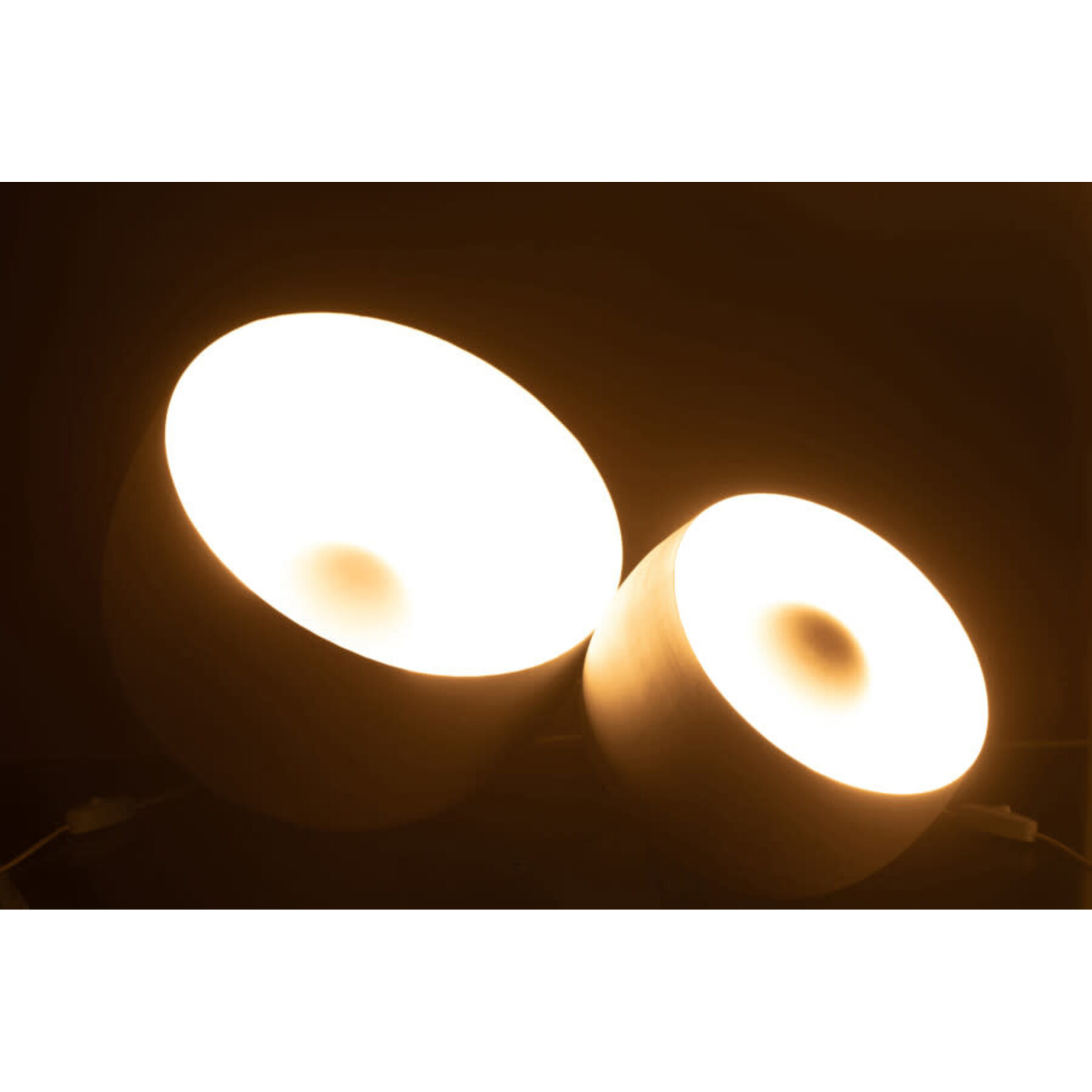 Lampe de Sol Métal Blanc