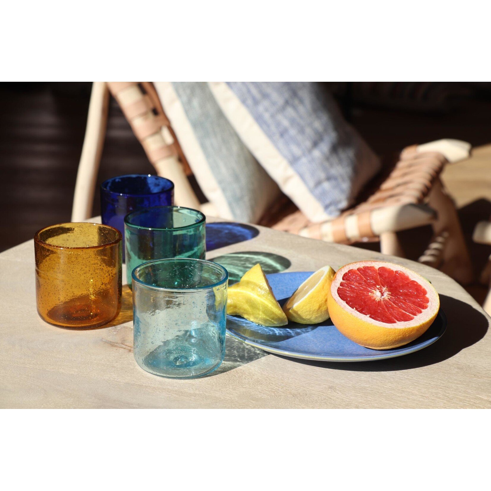 Pomax Vico Gobelet Verre Ambre