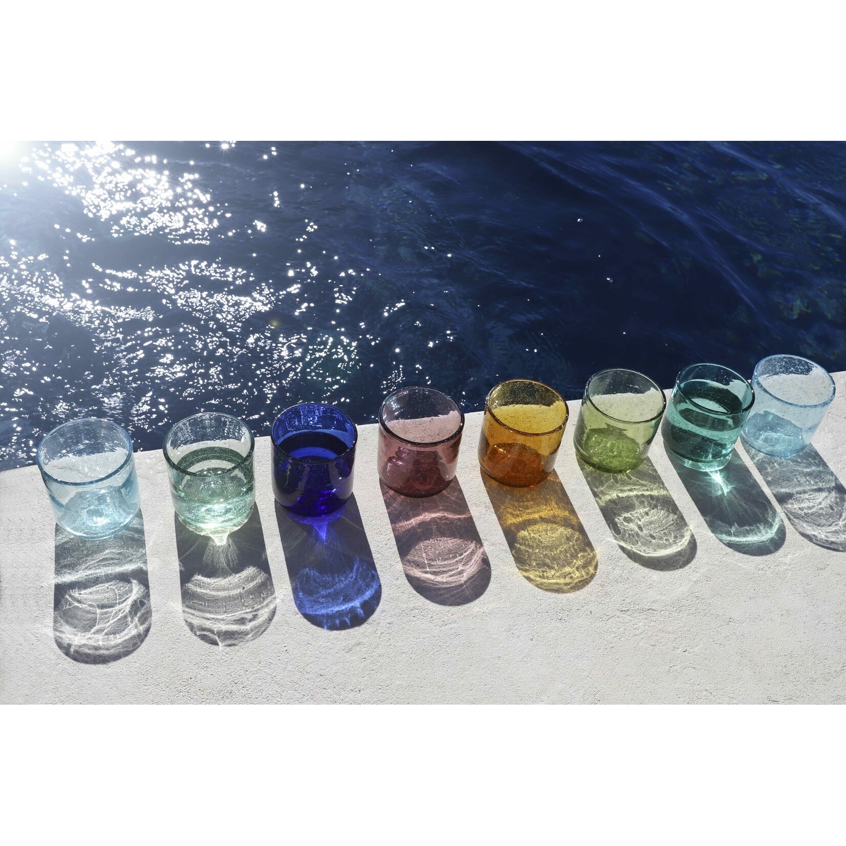 Pomax Vico Gobelet Verre Olive