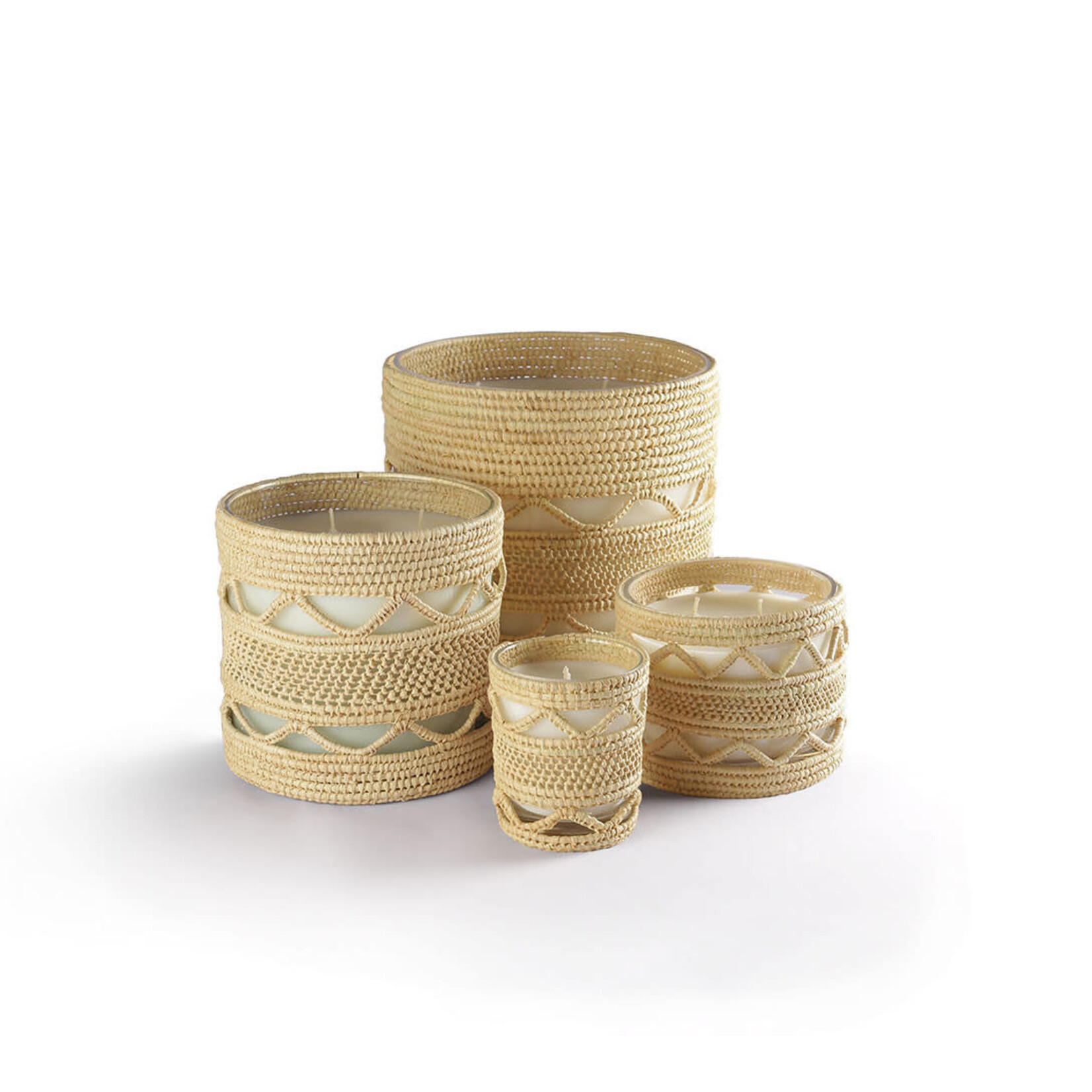 Côté Bougie Bougie Raphia Dina Mandarine