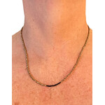 Scarlet et Lucien Collier Amélie Hématite et Onyx