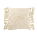 Coussin Losanges Beige