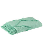 Plaid Losanges Turquoise