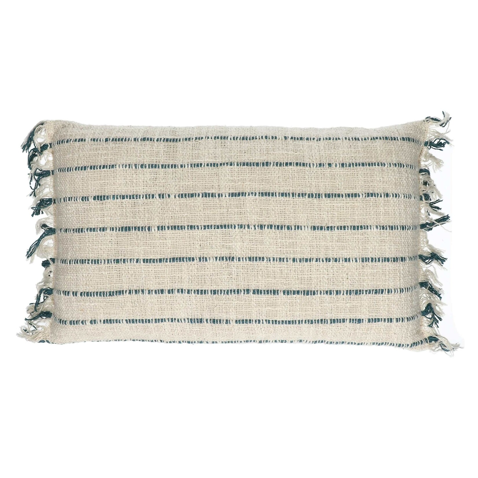 Pomax Coussin Rêveries Forêt Rayé 50*30 cm