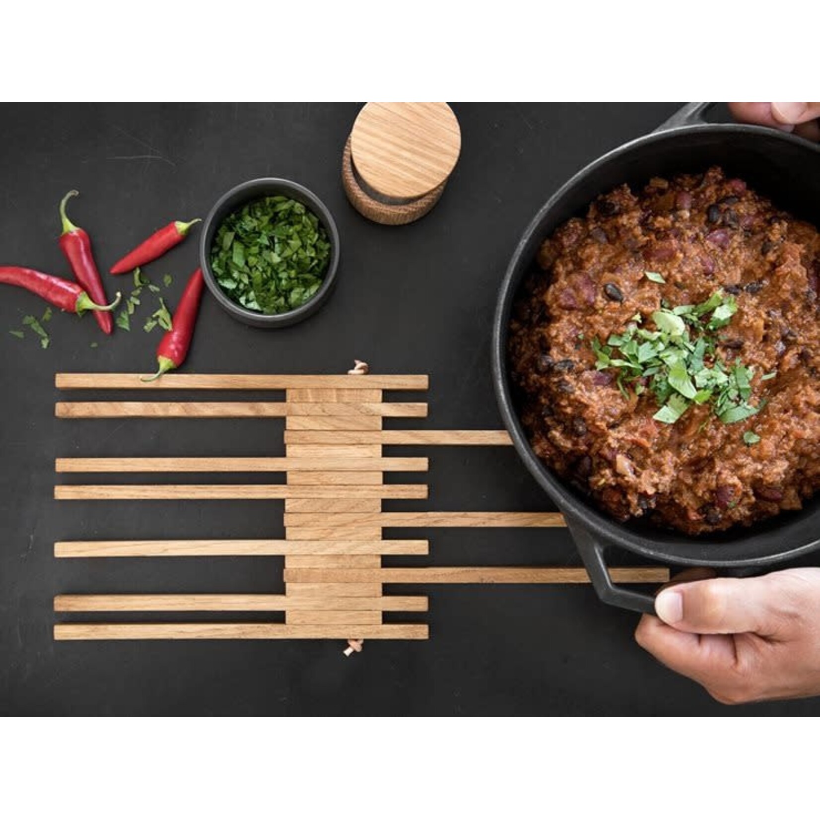 Table Frame Sous-Plat Black