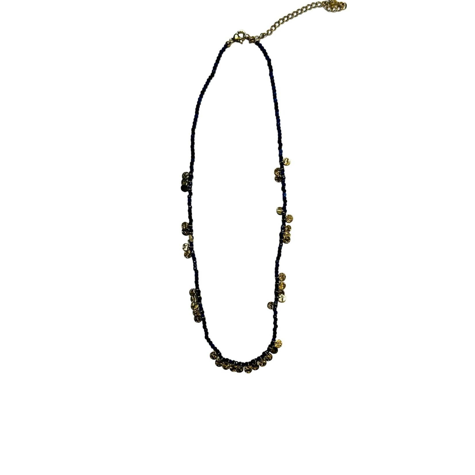 Scarlet et Lucien Collier Barbara Pyrite et Plaqué Or