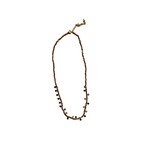 Scarlet et Lucien Collier Barbara Rhodochrosite et Plaqué Or