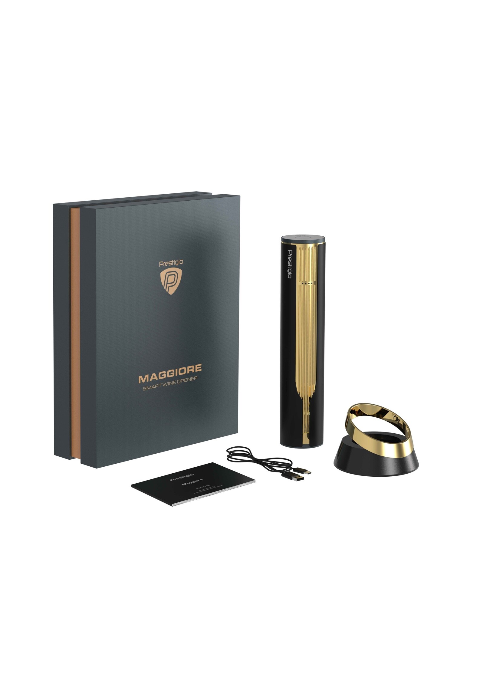 Bivouac Prestigio Maggiore Black Gold Ouvre Bouteille