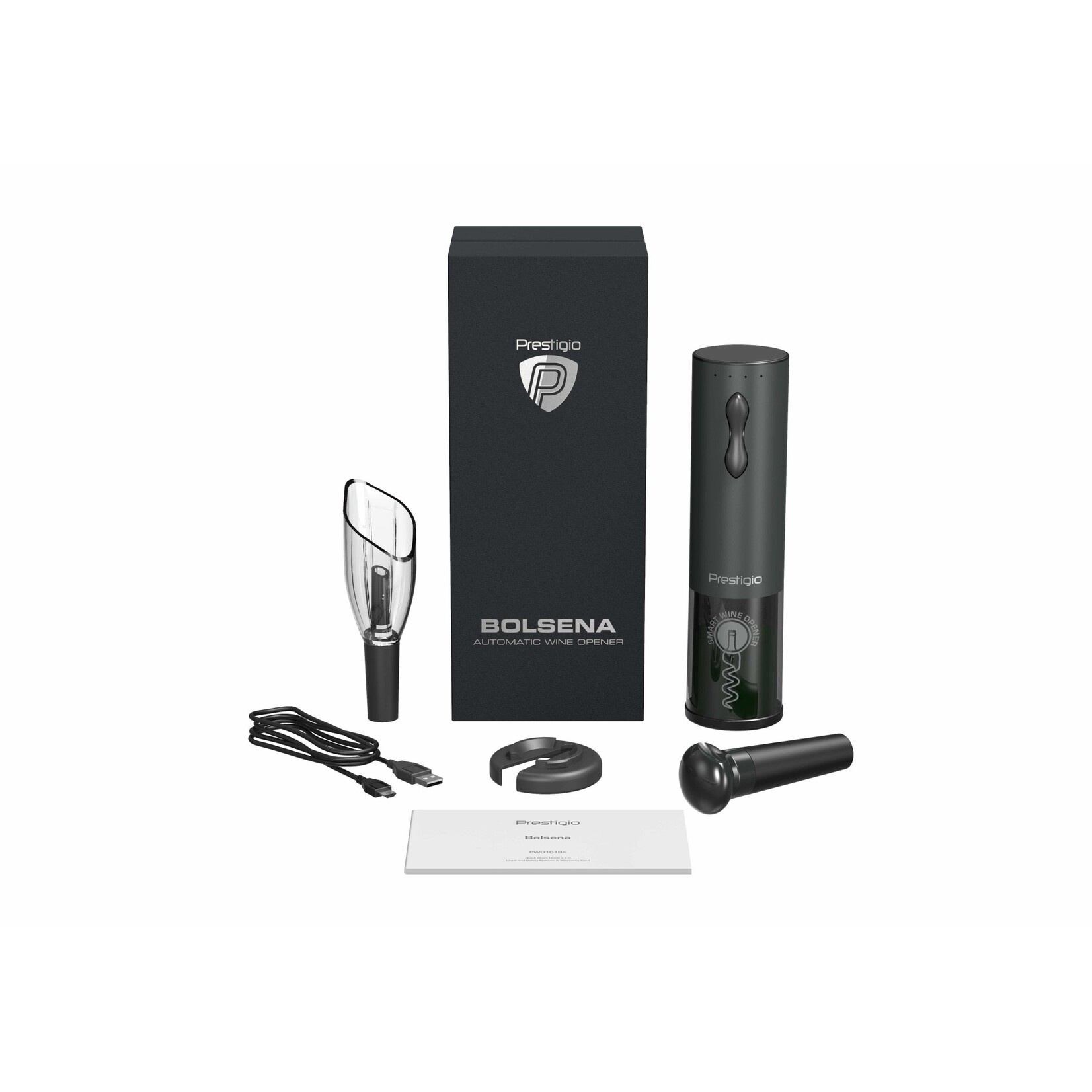 Bivouac Prestigio Bolsena Black Ouvre Bouteille