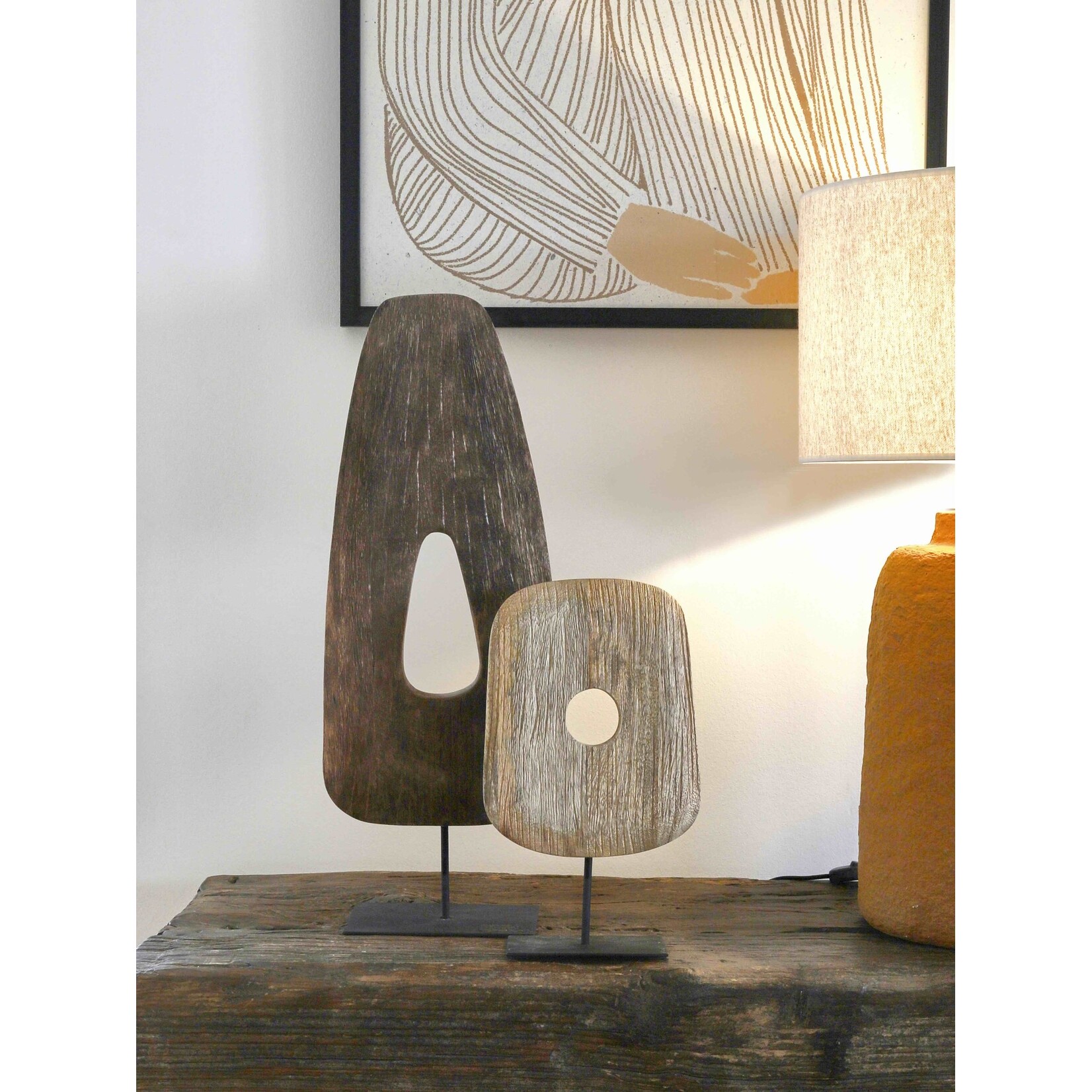 Pomax Effa Objet Déco Bois