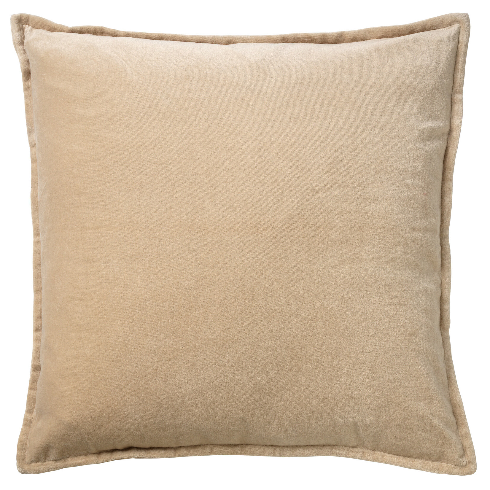 Coussin Velours Caith Beige Pumice Stone 50*50