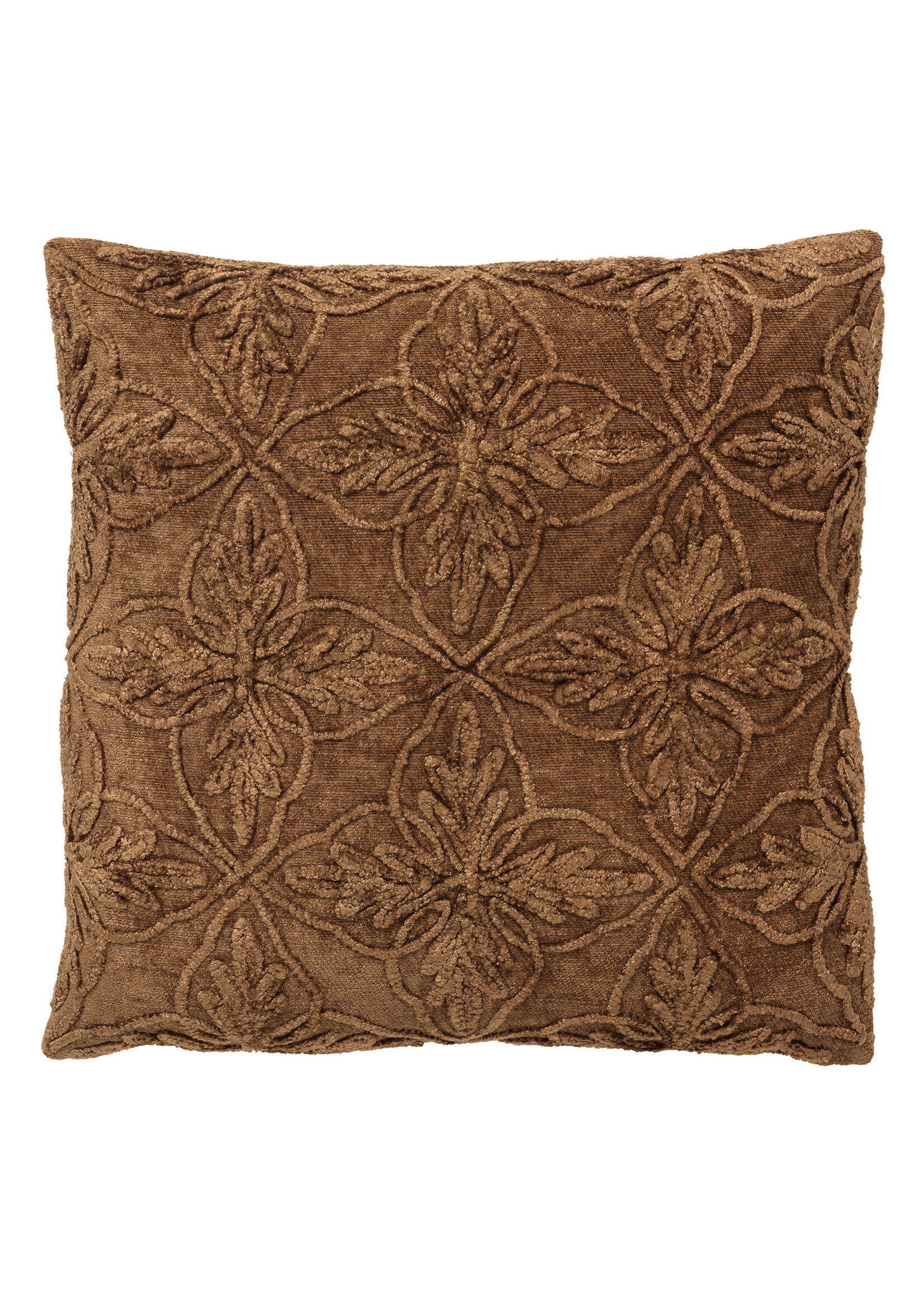 Coussin Amar 45*45 Tobacco Brown