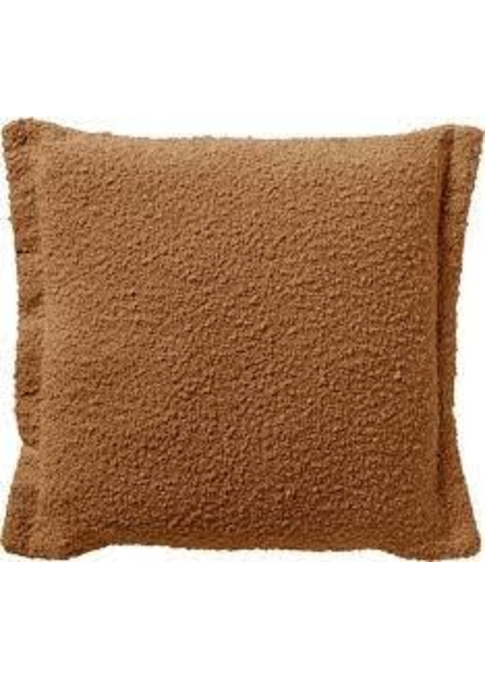 Coussin Otis Bouclettes Tobacco Brown  45*45