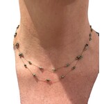 Scarlet et Lucien Collier Clara Double Vert