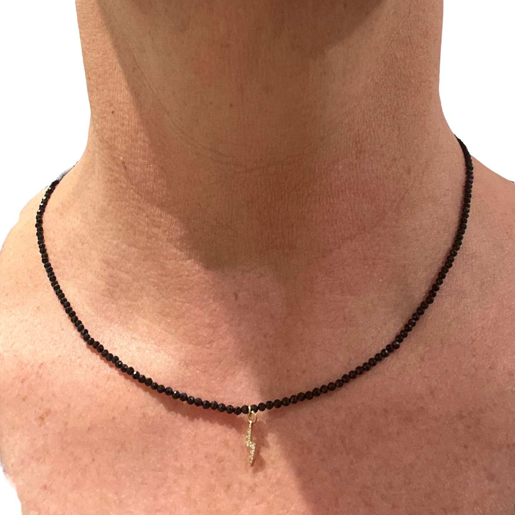 Scarlet et Lucien Collier Bowie Onyx et Eclair