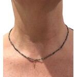 Scarlet et Lucien Collier Bowie Labradorite et Eclair