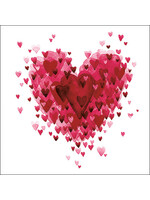 Serviettes en Papier Heart of Hearts