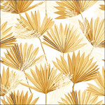Serviettes en Papier Leaf Gold