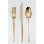 Eternum Nardo Champagne Mat Ménagère Couverts 16 pièces