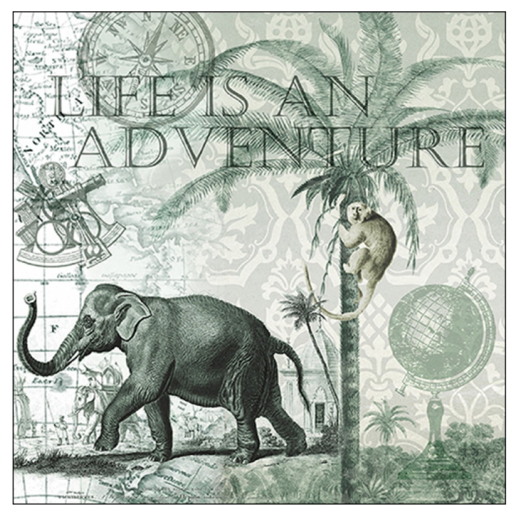 Serviettes en Papier Adventure