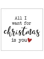 Serviettes en Papier All I Want For Christmas