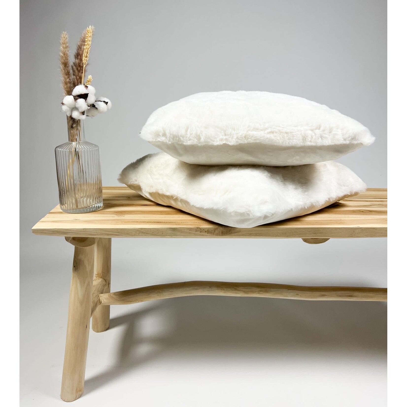 Bivouac Coussin Fourrure Snow White 45*45