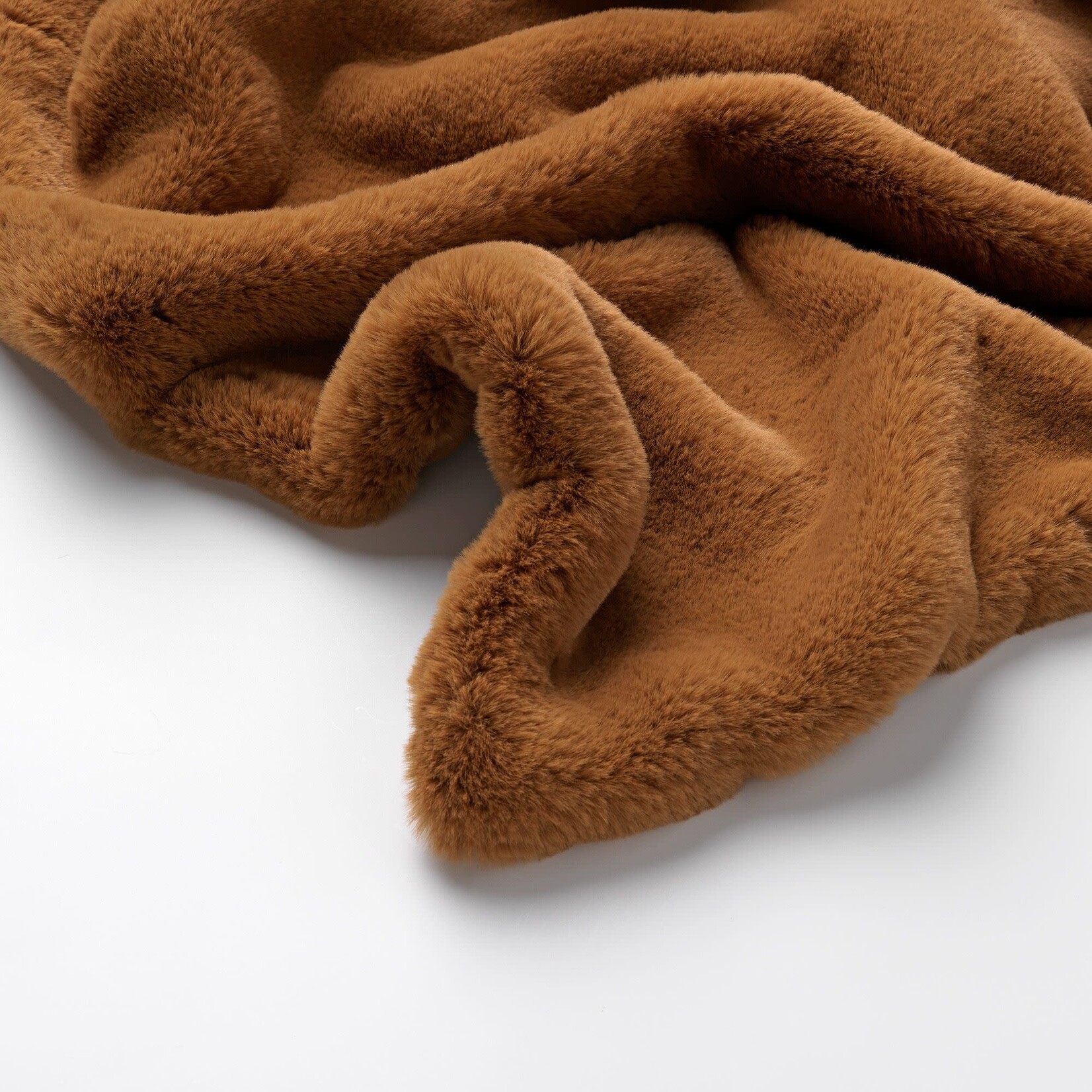 Bivouac Plaid Fourrure Tobacco Brown 140*180