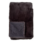 Bivouac Plaid Fourrure Noir Raven 140*180